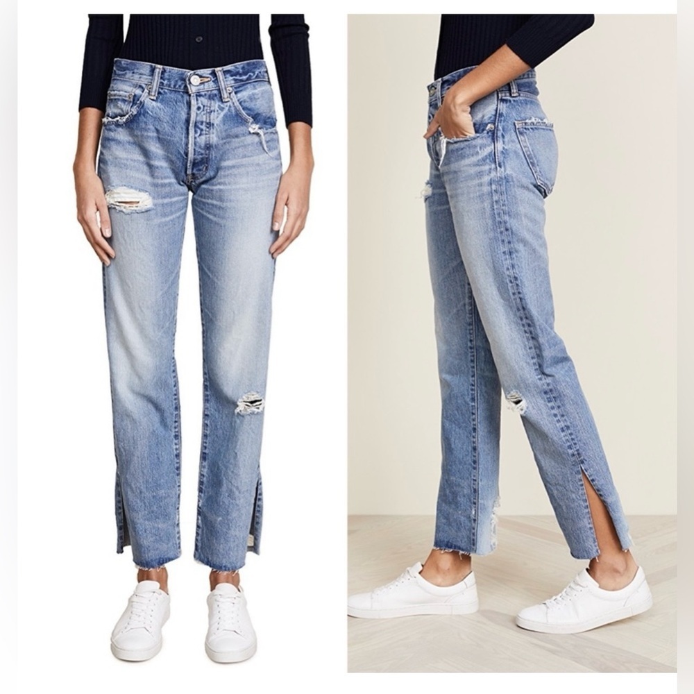Moussy Vintage Mid Rise Skinny Jeans Medium Wash Size 26